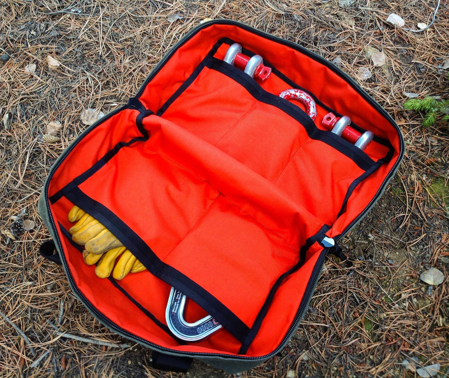 Handmade in Colorado USA, Recovery Bag, Interior