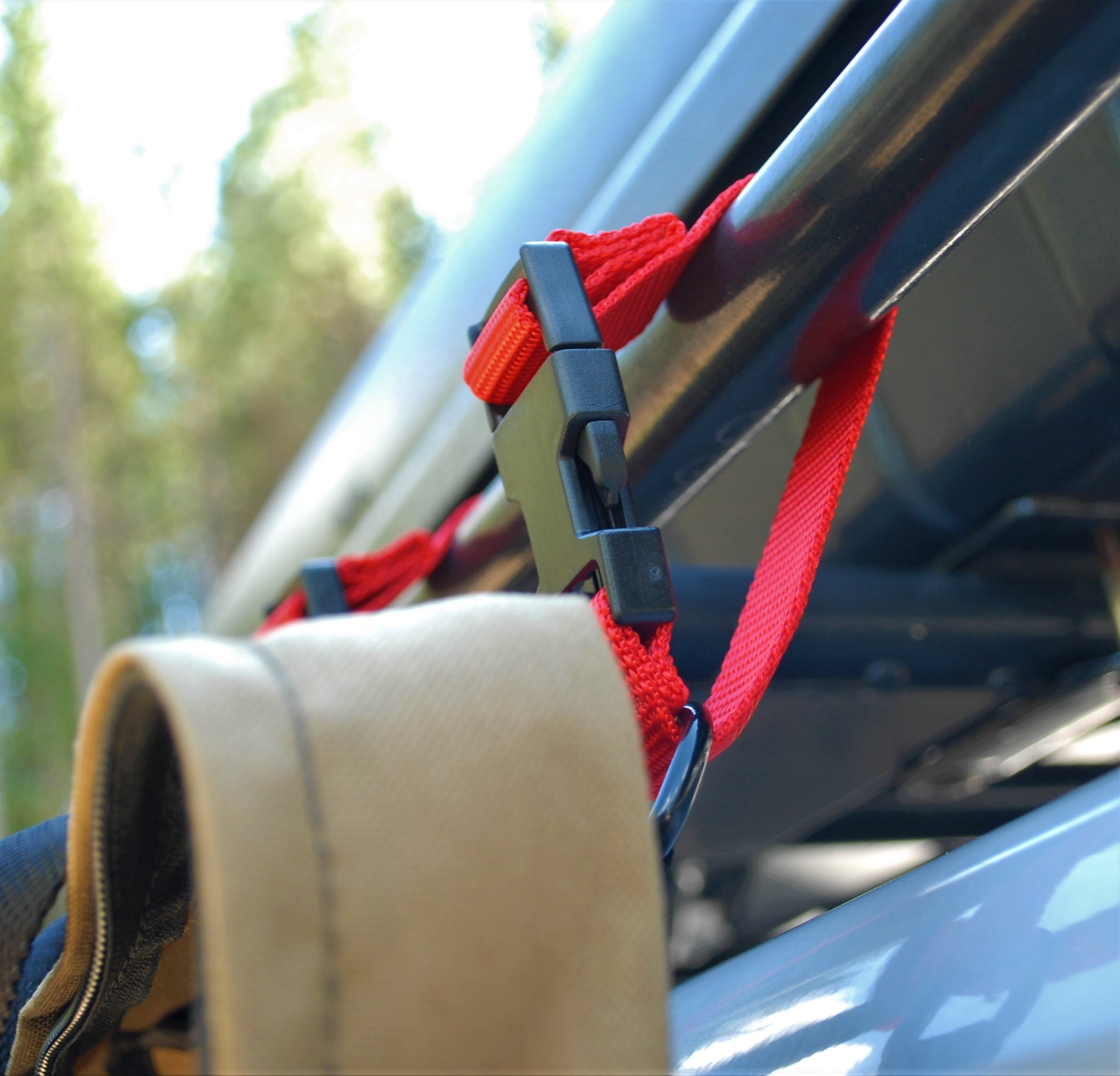 Handmade in Colorado USA, Camp Kitchen, Kitchen Bag, Buckles, Tan