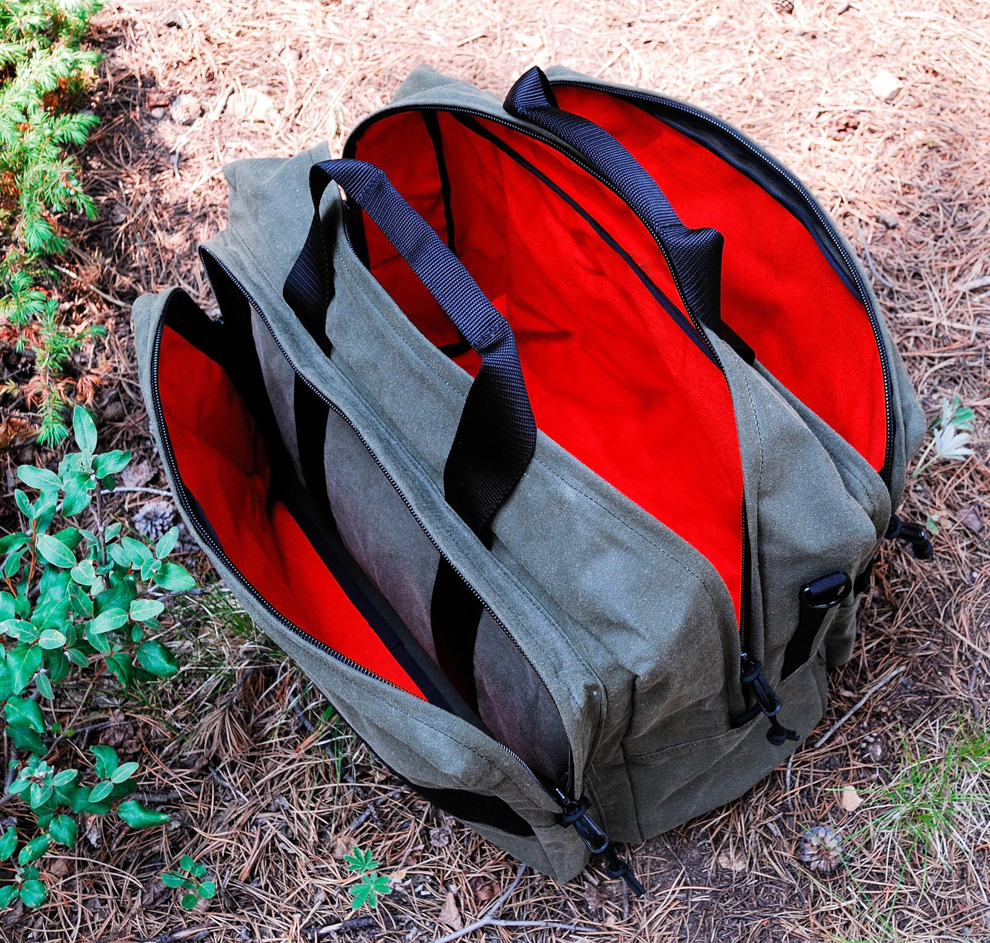 Handmade in Colorado USA Gear Bag, Travel Bag