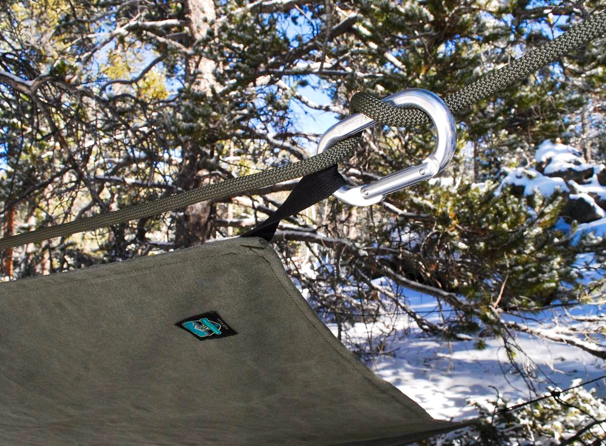 Handmade in Colorado USA Utility Tarpaulin, Waxed Canvas, for Vehicle and Camping Use