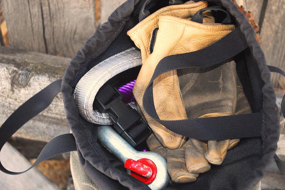 Handmade in Colorado USA, Recovery Bag, Tow Strap Throw-Bag