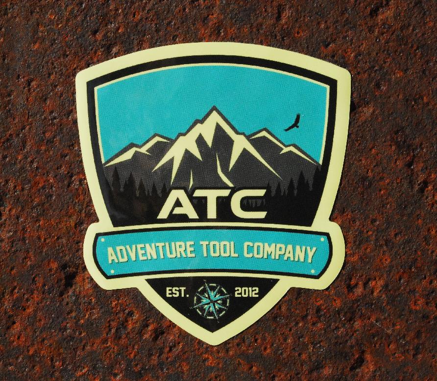 Made in Colorado USA, Adventure Tool Company Logo Sticker, ATC Logo Sticker