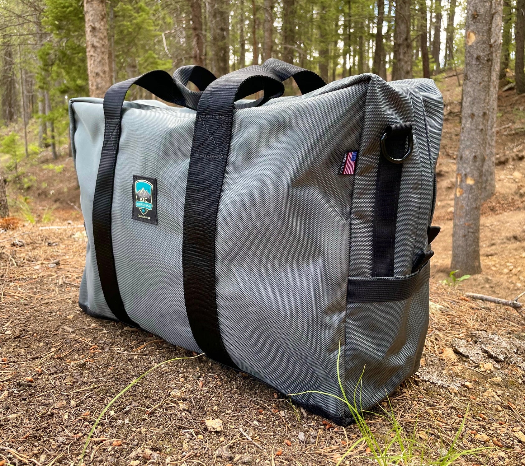 Large Handmade in Colorado USA Travel Bag