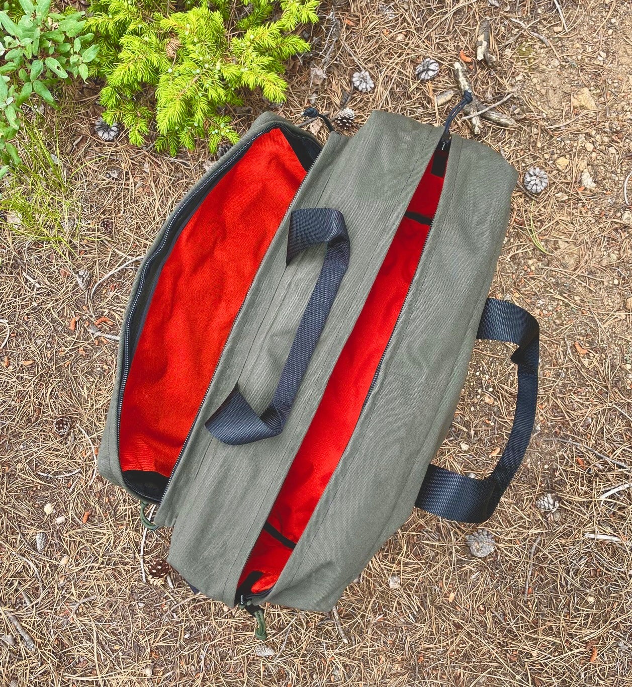Large Handmade in Colorado USA Travel Bag